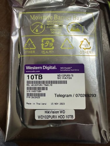 Hard Disk WD Original 10TB HDD/24hrs