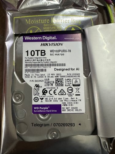 Hard Disk WD Original 10TB HDD/24hrs