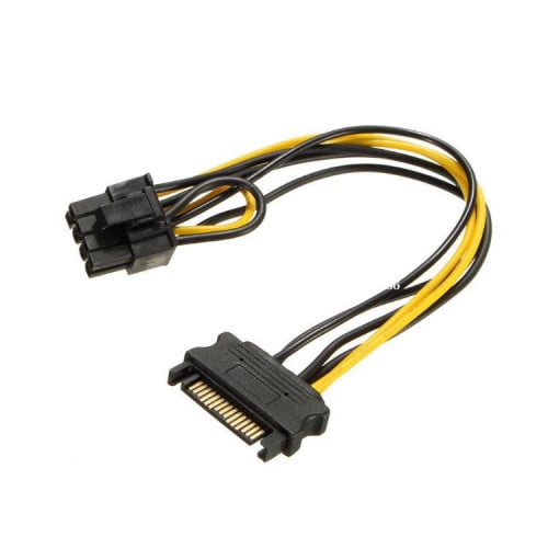 - SATA to 6 pin or 8 Connector $6
