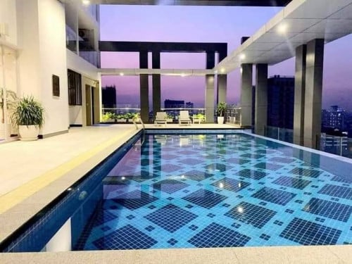 ✨Fully Service 1BR For Rent At Tonle Bassac