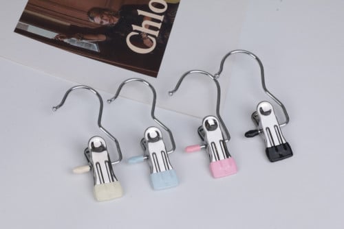 ក្រចាប់ខោអាវ Clothes Hanger Clip (10pcs)