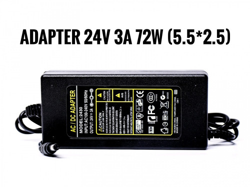 Adapter 24V 3A (5.5*2.5)