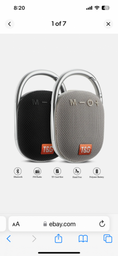 បាសប្លូធូ-TWS Portable Wireless Speakers-T&G TG321