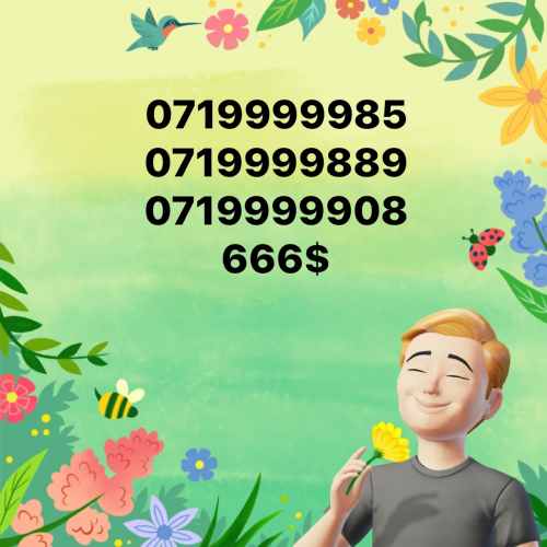 071 333 08 07=6$, 0967767706=8$