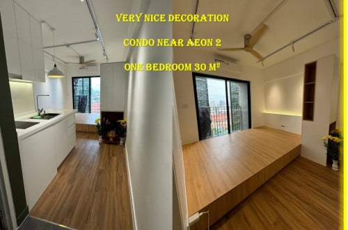 #SC013 👉 Nice Decoration Condo At Sen Sok Near AEON 2 Ready For Move In URGENT SALE