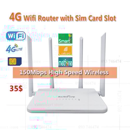 4g router R103 wireless CPE 4g5g Router SIM card LTE WIFI wireless router home