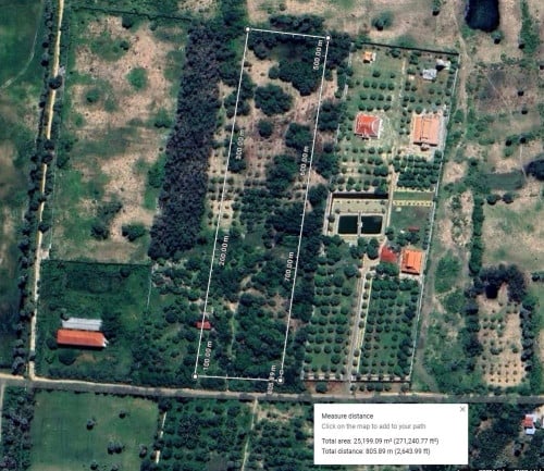 ដីលក់បន្ទាន់ ៖ នៅបាទី ទំហំ 26,756m2