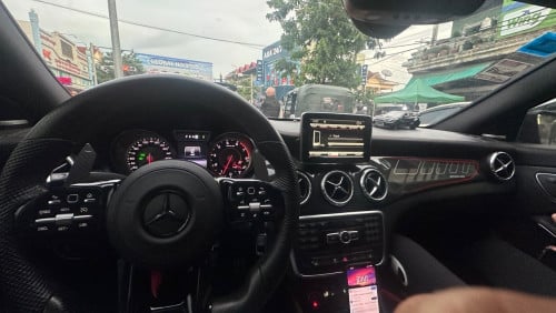 Mercedes CLA45 AMG 2014ខ្មៅ