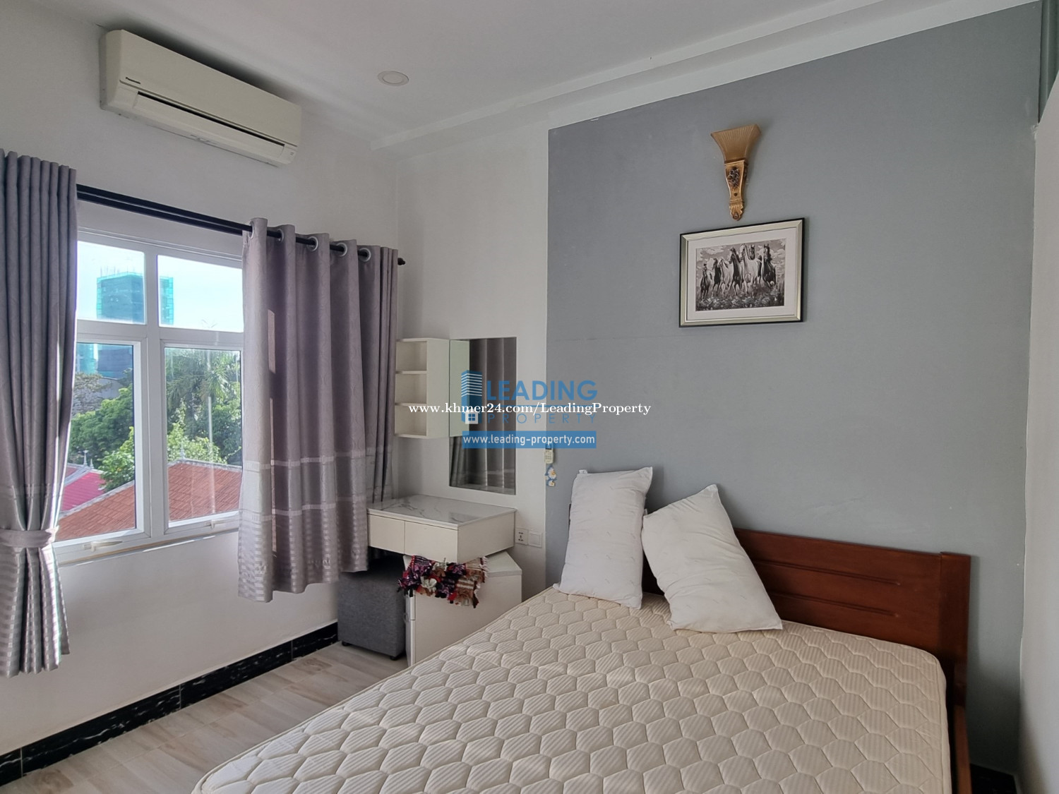 N620 Nice Western Apartment 1 Bed Unit For Rent Near Boeng Trabek