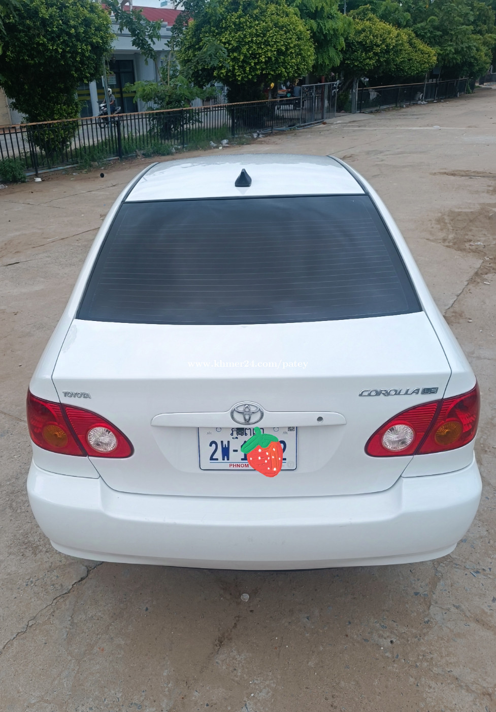 Corolla 03 Price 7500.00 in Nirouth, Cambodia Pa Tey