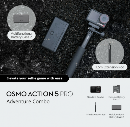 Osmo Action 5 Pro Adventure Combo