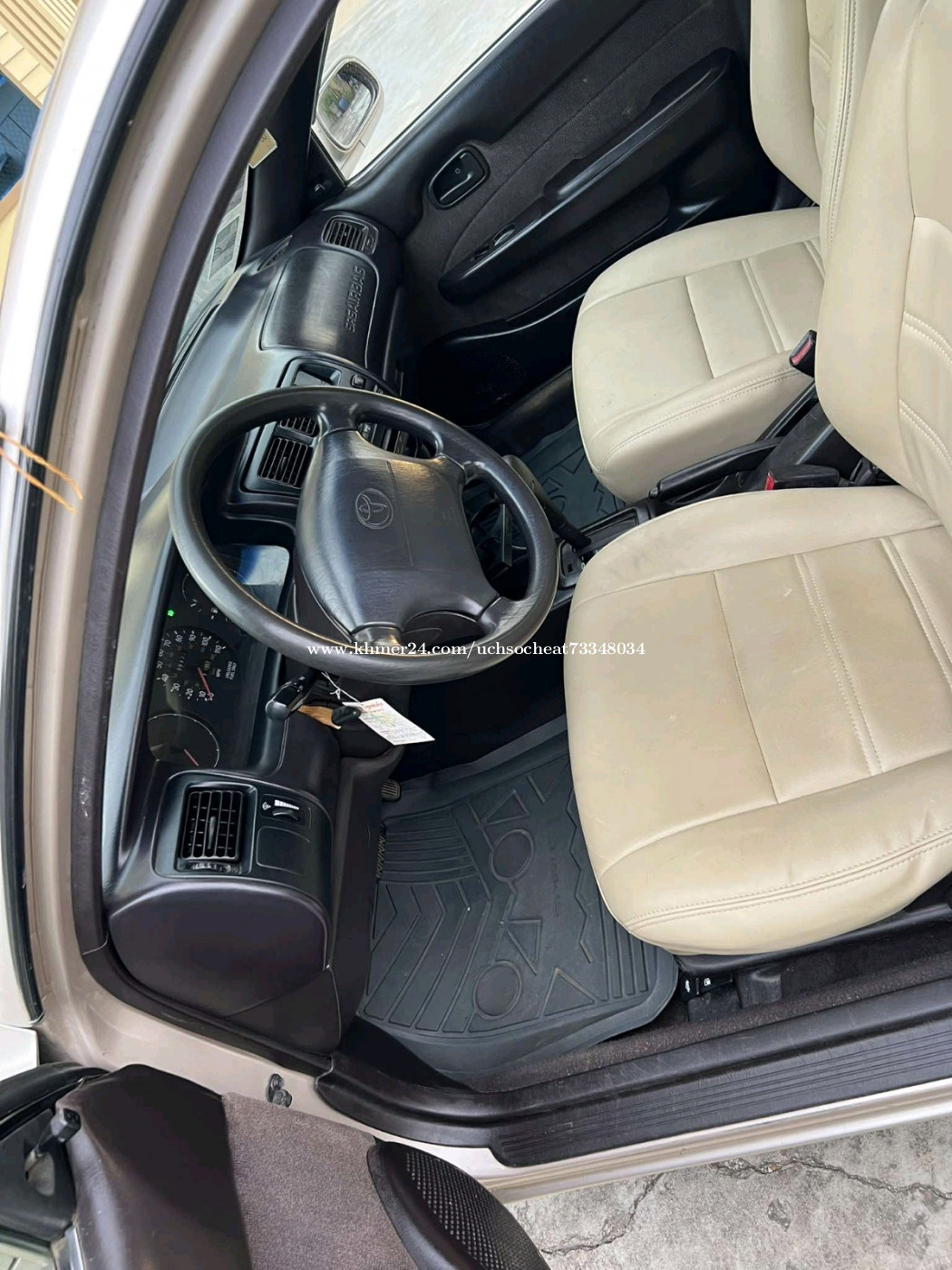 ឡានលក់ចង់ដូរសេរីCorolla 94 Price 2600.00 in Cheung Tuek, Cambodia