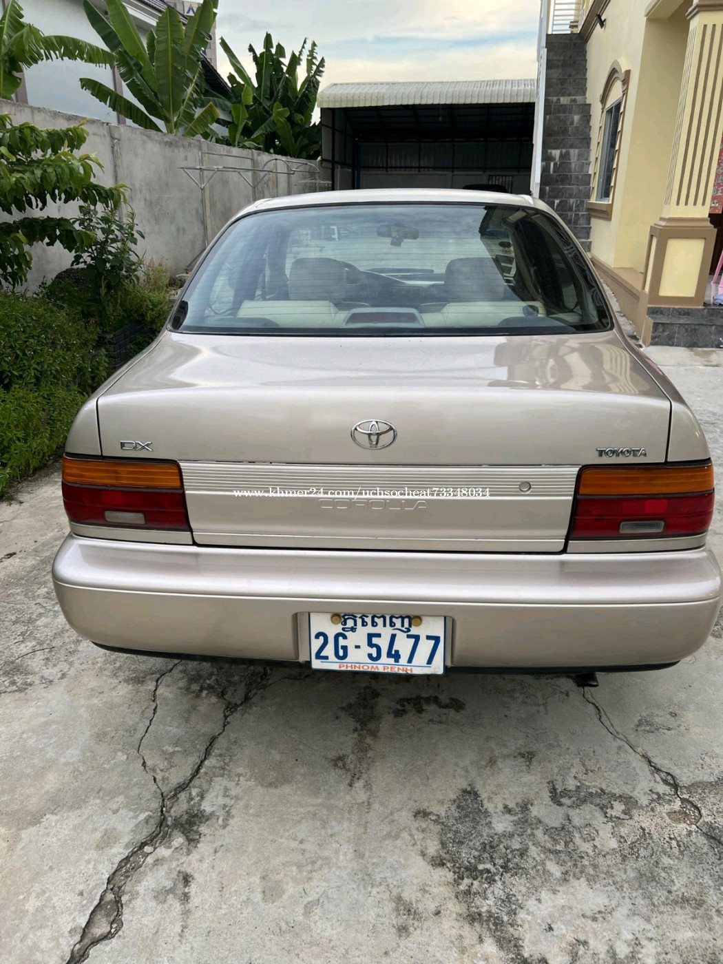 ឡានលក់ចង់ដូរសេរីCorolla 94 Price 2600.00 in Cheung Tuek, Cambodia