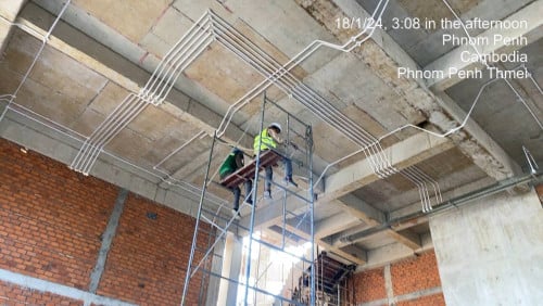 ការងារ MEP King VIlla Sen Sok