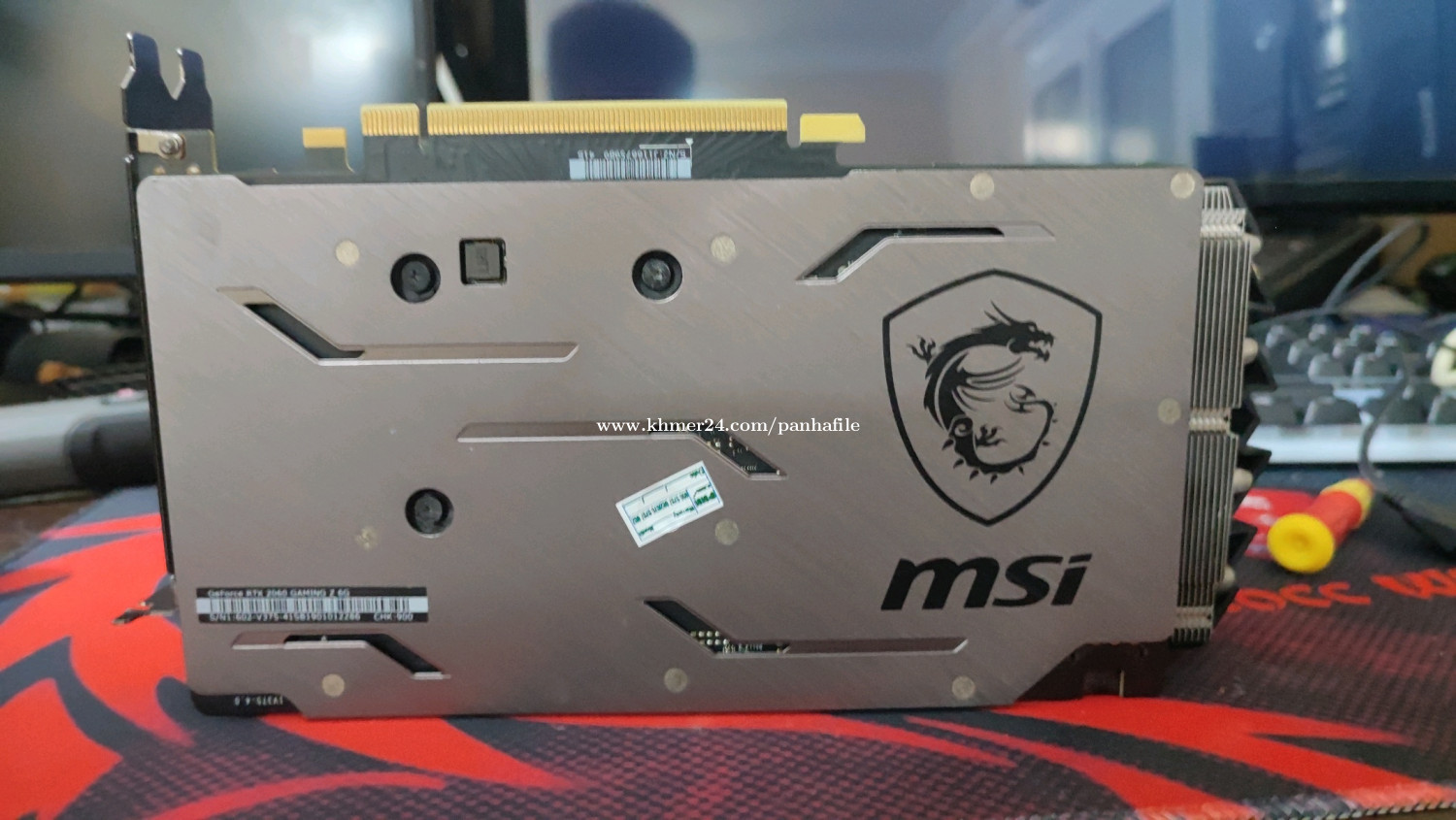 MSI RTX 2060 gaming z 6g 135 Price 135.00 in Khmuonh, Cambodia Mr