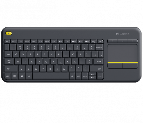 Logitech K400 Plus Wireless Touch Keyboard Black (920-007165)