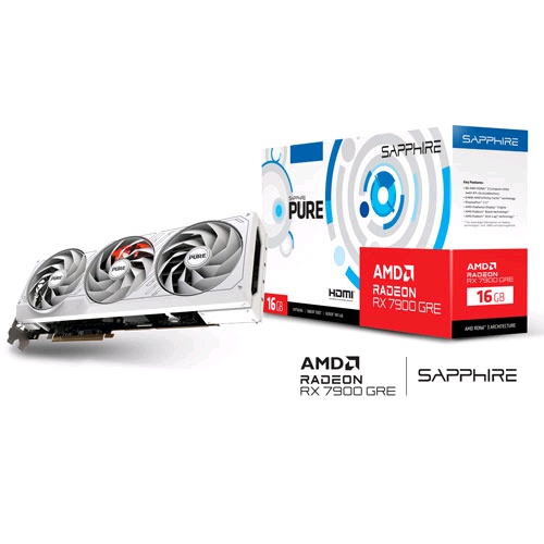 AMD RX 7900 GRE Sapphire Pure &amp;quot;USED&amp;quot;. Salary Start From $680.00 in Ou ...
