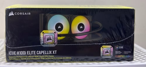 Corsair iCUE H100i Elite CAPELLIX XT Liquid CPU Cooler (New)