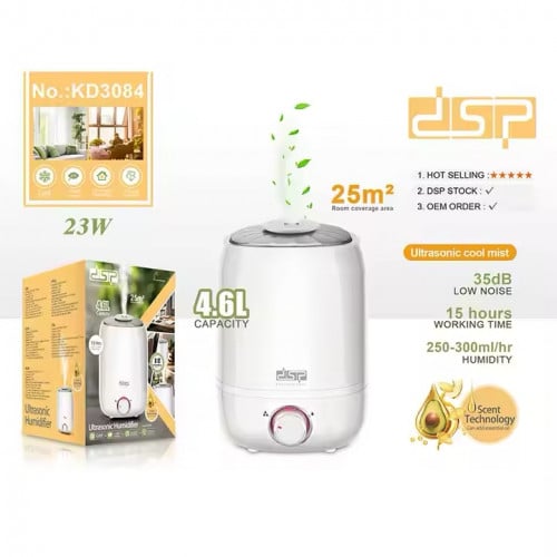 Ultra sonic Humidifier 23W, 4.6L