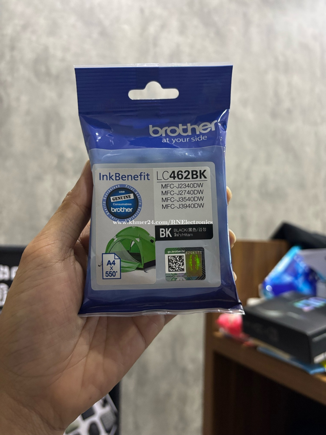 Original Brother Inkjet Ink LC462BK Price $23.00 In Tuek Thla, Cambodia - RN Electronics Arakawa ...