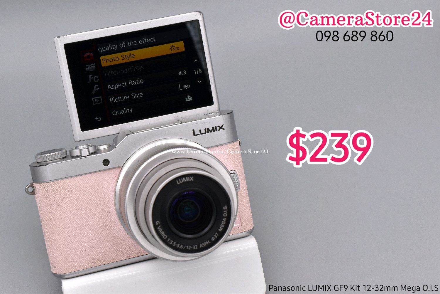 Panasonic tripla Lumix DC GF9