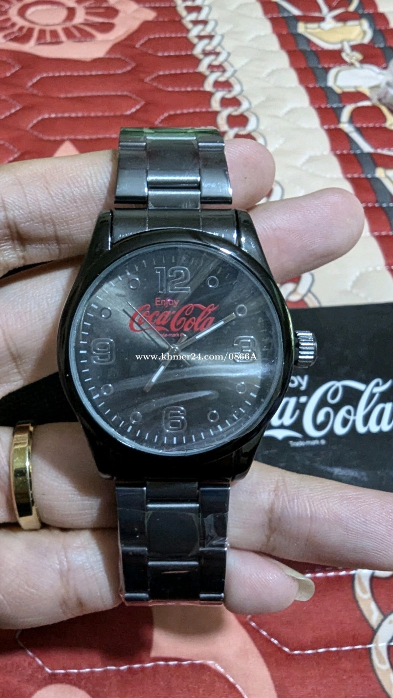 Coca cola Fan Edition watch Price 15.00 in Chaom Chau 1 Cambodia Bong Chethra Khmer24