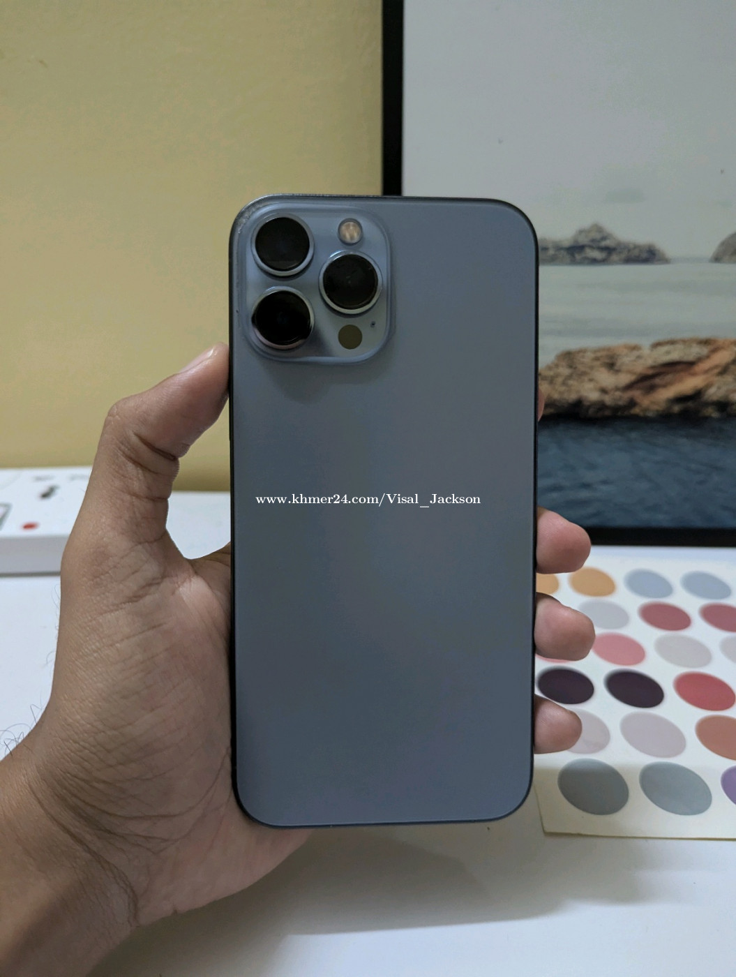 Iphone 13 Pro Max 128gb ZP/A (Like new 98) Price 550.00 in Chrouy