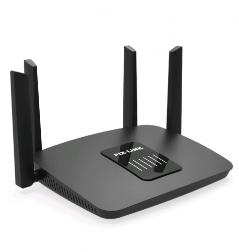 PIX-LINK Dual Band Wifi 5 Extendable Router AC1200mbps 4 Antena Wifi Router