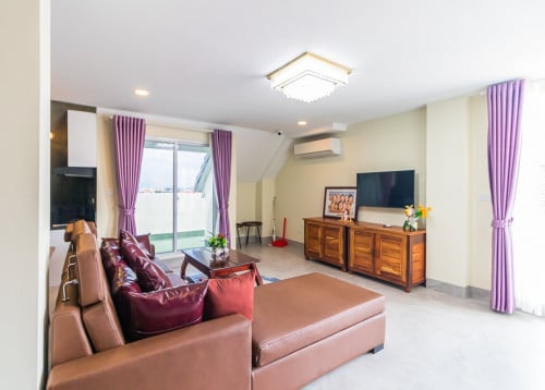 3BR-Penthouse for Rent in Svay Dangkum, Krong Siem Reap