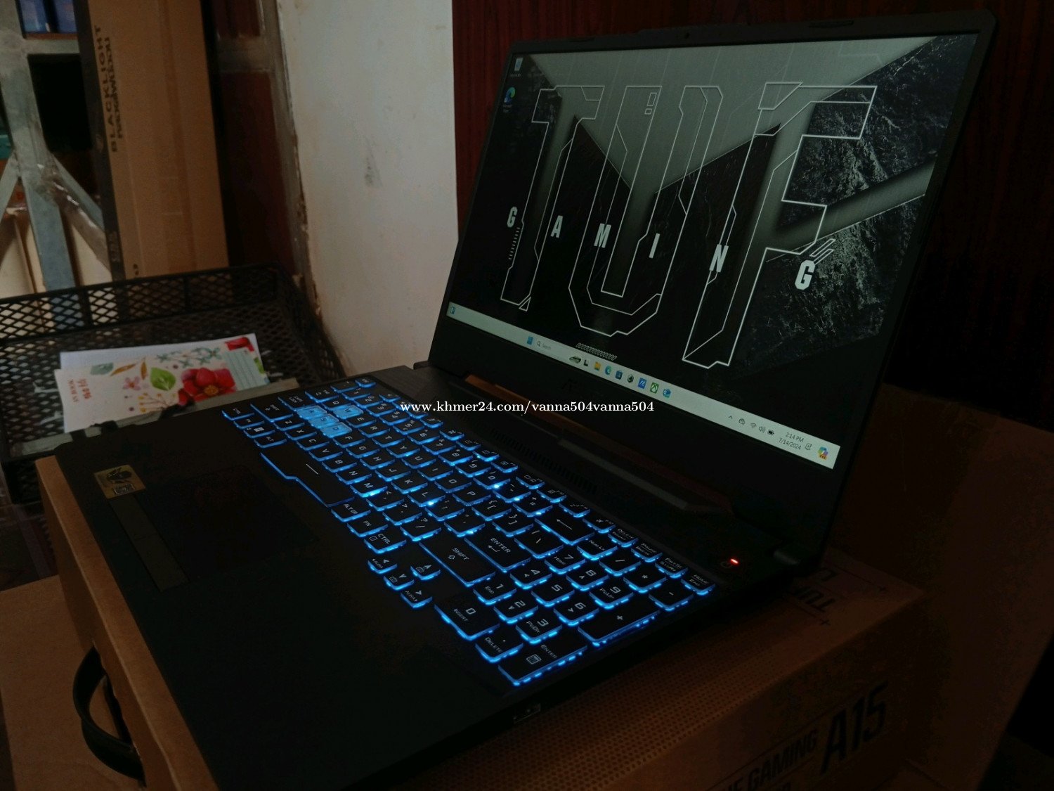 Asus TUF FX506LH 15.6”FHD RTX 2060ti Price 500.00 in Puok, Cambodia