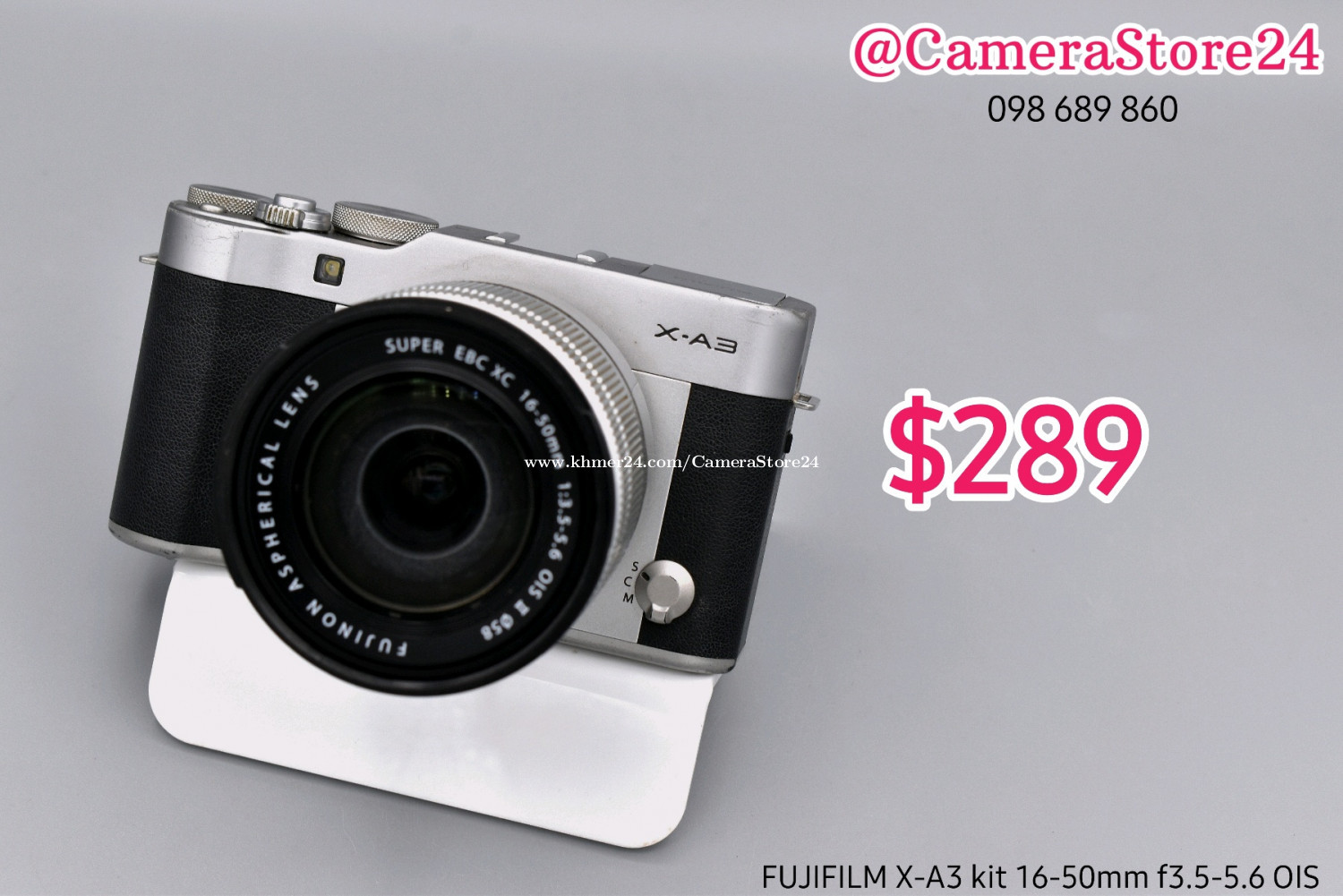 Fujifilm Xa3 Ads Kamera Fujifilm Xa3 Mirrorless Camera Fujifilm X 