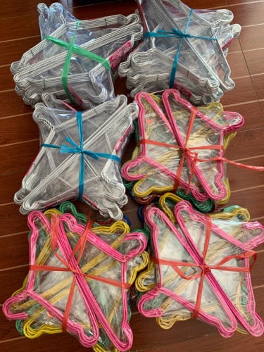 ស្មាអាវ Clothes Hanger 4packs=40pcs