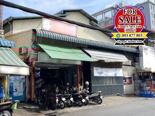 ឃ្លាំងលក់នៅលើផ្លូវធំម្តុំផ្សារអូរឡាំពិក