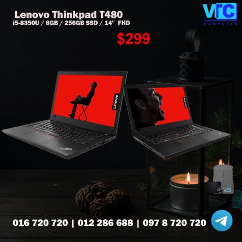 Lenovo ThinkPad T480s price $339.00 in Mittakpheap, Prampir 