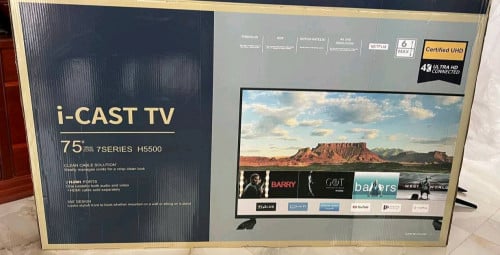 Tv 75 អុីង Smart tv ធានា1ឆ្នាំ