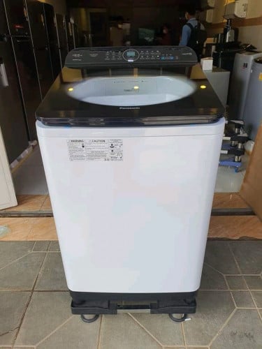 មានលក់ម៉ាស៊ីនបោកគក់ Panasonic 12 kg ថែមជើង