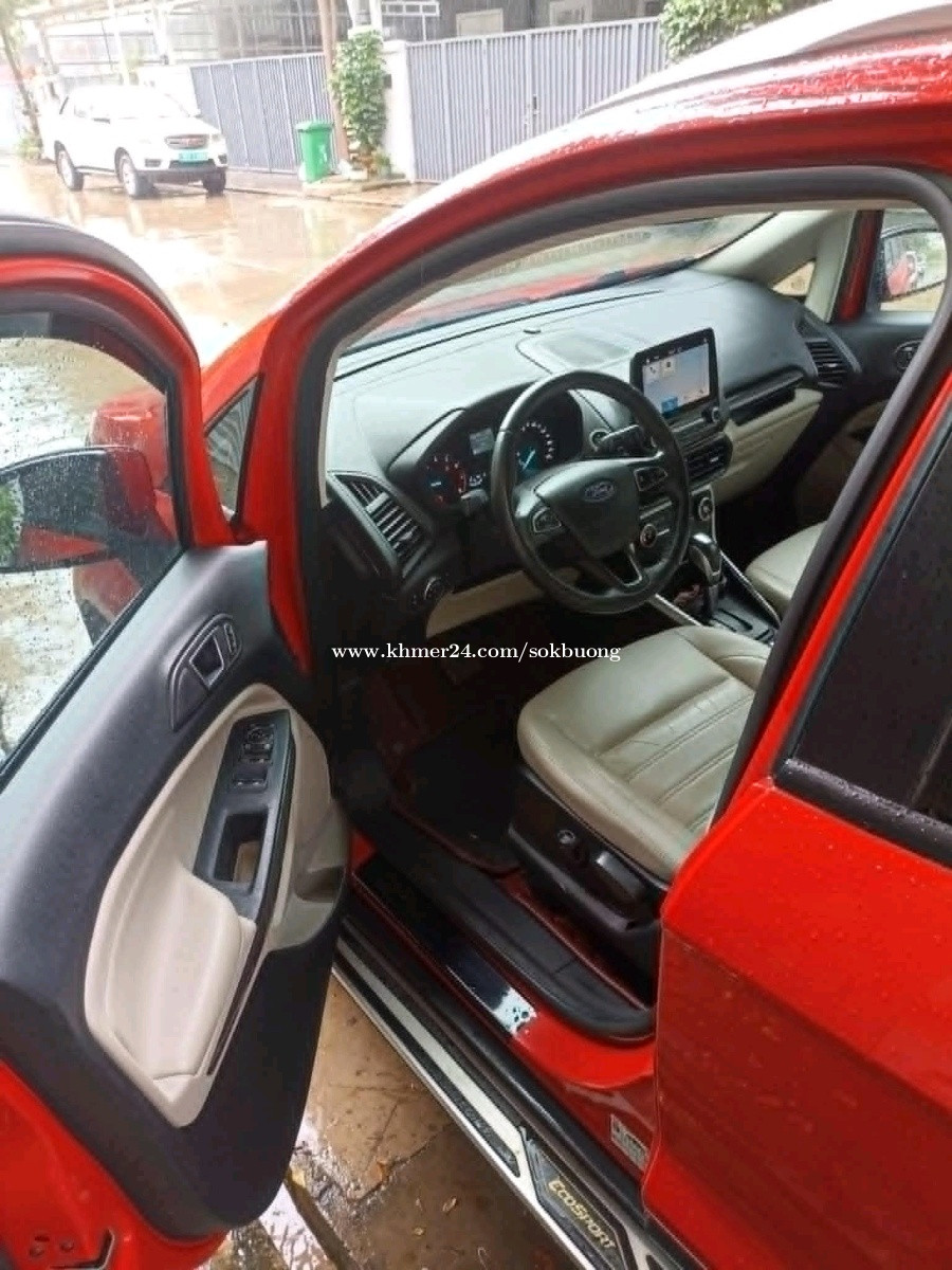 Ford EcoSport full option smart key Price 14600.00 in Phnom Penh Thmei