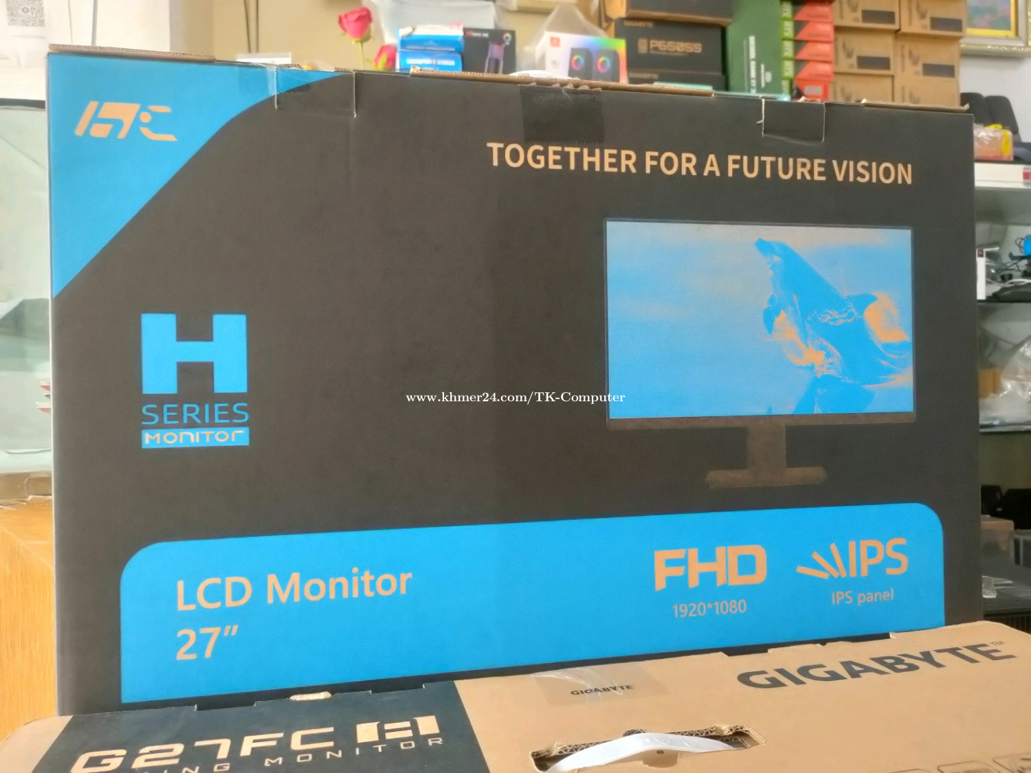 Monitor 27inch iPS HDMI Price 109.00 in Phsar Depou Bei, Cambodia TK