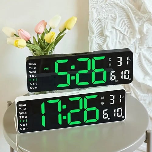 ✨✨នាឡិកាLEDខ្នាតកណ្ដាល/​  LED Clock M size✨✨