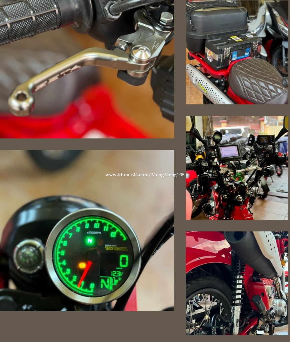 Honda CT 125cc 2022 ម៉ូតូជប៉ុន Price 3450.00 in Stueng Mean chey 1