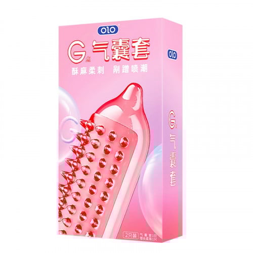 ស្រោមអនាម័យគ្រើមគ្រាប់ធំៗ