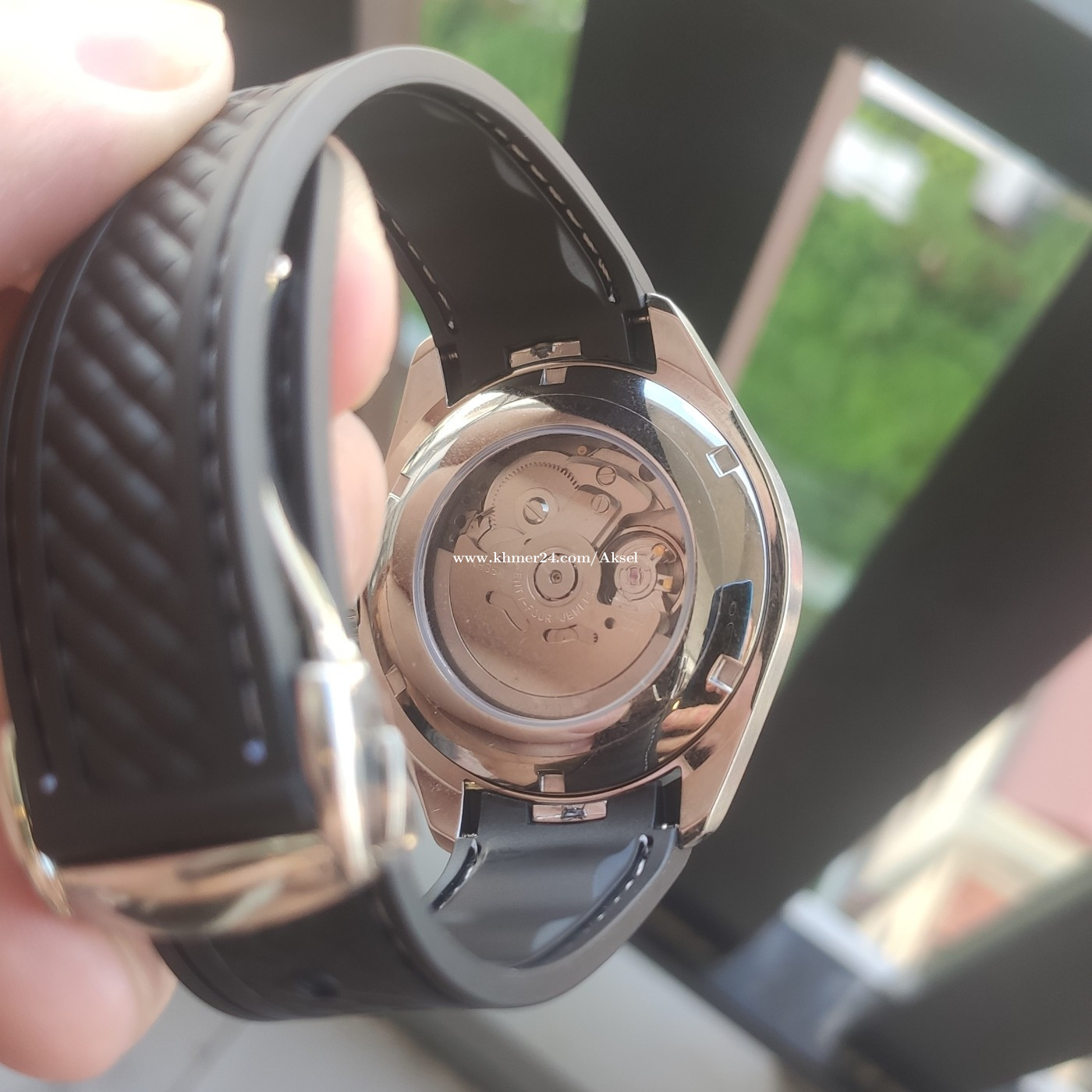 Seiko Mod Watch. New, 41mm, rubber strap, Original Seiko Nh35 Automatic