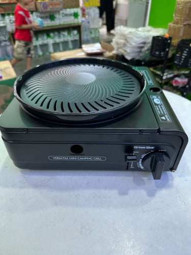 Gas Stove 2 in 1 HotPot & BBQ Grill