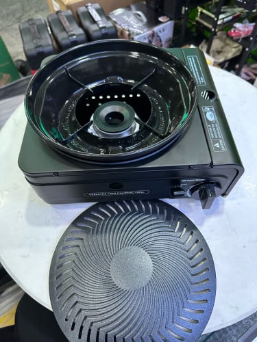 Gas Stove 2 in 1 HotPot & BBQ Grill