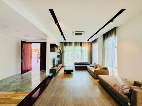 Modern Villa For Rent In Elite Town, Near Koh Pich, 05-06 Bedrooms, Have Furniture, 5,500$