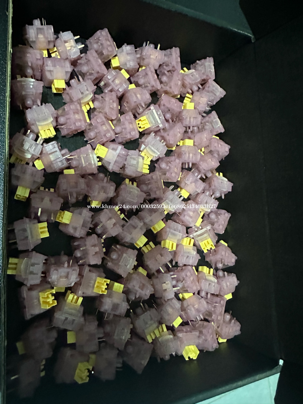 low noise 5PIN OUTEMU Otemu Peach V3 linear keyboard switches 90pcs