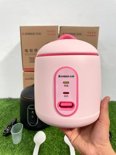 ឆ្នាំងបាយ ម៉ូតថ្មី ចំនុះ1,2L ខ្នាតតូច អាចចំអិនបានច្រេីនយ៉ាង កម្លាំង 200W