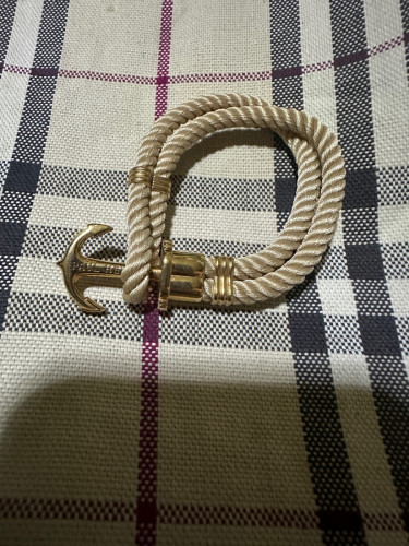 PAUL HEWITT Anchor Bracelet PHREP IP Rose Gold Nylon size S