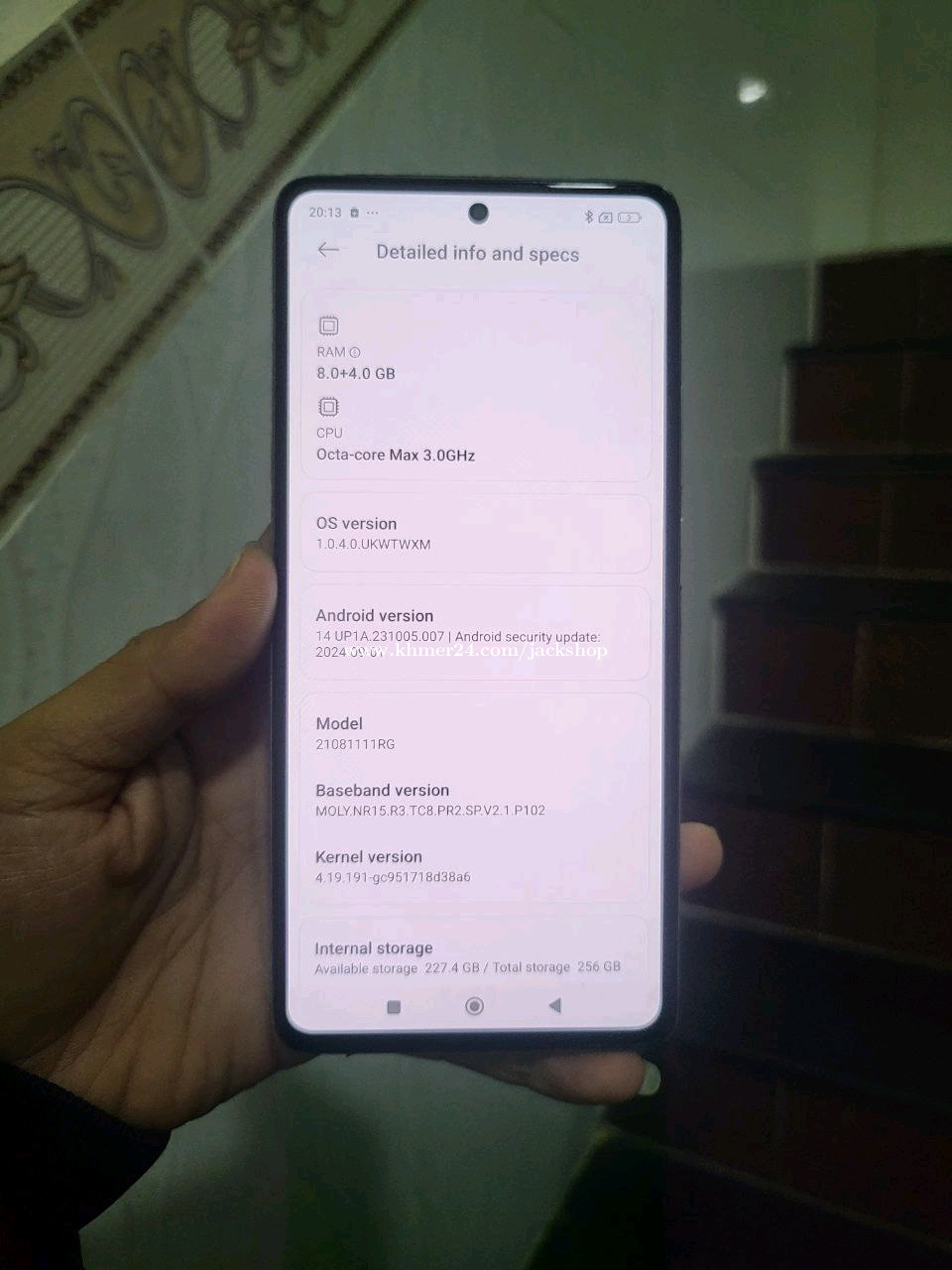 Sell Xiaomi Mi 11T 5g ram8+8g rom256g Sim2 Price 150.00 in Kouk