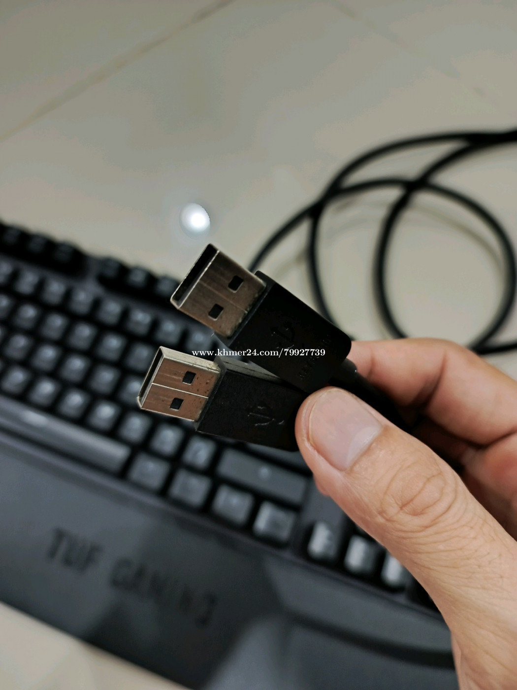 Gaming Keyboard Asus Tuf K3 Price 45.00 in Chak Angrae Kraom, Cambodia